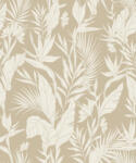 Grandeco Bézs alapon nagy leveles tapéta (Omura A71101) (A71101)