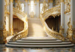 Consalnet Palota lépcsősor poszter, fotótapéta, Vlies (400 x 280 cm) (C1-15149VX8)