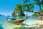 Dimex THAILAND BOAT fotótapéta, poszter, vlies alapanyag, 375x250 cm (MS-5-0198)