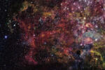 Dimex Vlies Fotótapéta - Galaxy in dark - 375x250 cm (MS-5-2302)