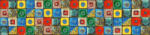 Dimex LISBOA TILES öntapadós konyhai poszter, 260x60 cm (KI-260-107)