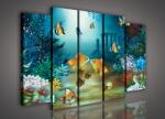 Consalnet Vászonkép, 5 darabos Halak 150x100 cm méretben (C5-975S12)