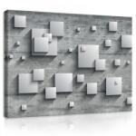 Consalnet Vászonkép, Négyzetek, 100x75 cm méretben (C5-20163O1)