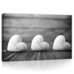 Consalnet Szívek, vászonkép, 60x40 cm méretben (C5-11718O4)
