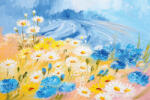 Dimex Vlies Fotótapéta - Abstract illustration of flowers - 375x250 cm (MS-5-1975)
