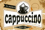 Dimex Vlies Fotótapéta - Cappuccino Vintage Sign - 375x250 cm (MS-5-2088)