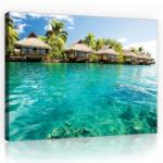 Consalnet Bungalók, vászonkép, 60x40 cm méretben (C5-10228O4)