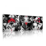 Consalnet Vászonkép 3 darabos, Pleasure, 3 db 25x25 cm méret (C5-2710S13)