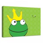 Consalnet Béka király, vászonkép, 70x50 cm méretben (C5-10990O7)
