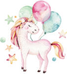 Dimex Vlies Fotótapéta - Unicorn with baloons - 375x250 cm (MS-5-1434)