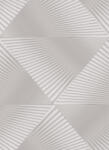 Erismann Drapp-szürkés barna csíkos háromszög mintás tapéta (Spotlight 10404-37) (10404-37)