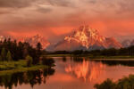 Dimex Vlies Fotótapéta - Grand Teton mountains - 375x250 cm (MS-5-1806)