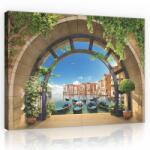 Consalnet Gondolák Velencében, vászonkép, 60x40 cm méretben (C5-11511O4)