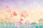 Dimex VINTAGE PASTEL FLOWERS fotótapéta, poszter, vlies alapanyag, 375x250 cm (MS-5-2001)