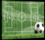 Consalnet Focipálya, vászonkép, 60x40 cm méretben (C5-20109O4)