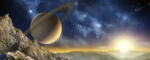 Dimex SPACESCAPE fotótapéta, poszter, vlies alapanyag, 375x150 cm (MP-2-0187)