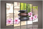 Consalnet Vászonkép, 5 darabos Zen 150x100 cm méretben (C5-1000S12)
