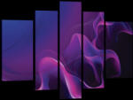 Consalnet Vászonkép, 5 darabos, Lila háttér 170x100 cm méretben (C5-20183S4A)