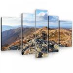 Consalnet Vászonkép, 5 darabos, Dombvidék 170x100 cm méretben (C5-10510S4A)