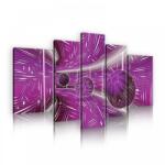 Consalnet Vászonkép, 5 darabos, Lila alagút golyókkal 170x100 cm méretben (C5-10078S4A)