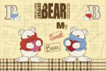 Dimex TEDDY BEAR fotótapéta, poszter, vlies alapanyag, 375x250 cm (MS-5-0348)