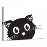 Consalnet Aranyos Cica, vászonkép, 70x50 cm méretben (C5-10996O7)