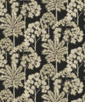 Grandeco Fekete alapon fa mintás tapéta (Arcadia A71302) (A71302)