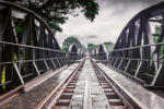 Dimex Vlies Fotótapéta - Metal bridge river Kwai - 375x250 cm (MS-5-2864)