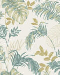 Grandeco Zöldes trópusi leveles tapéta (Attitude A64302) (A64302)