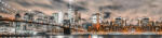 Dimex DOWNTOWN MANHATTAN öntapadós konyhai poszter, 260x60 cm (KI-260-117)
