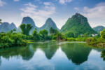 Dimex Vlies Fotótapéta - Karst mountain landscape - 375x250 cm (MS-5-1823)