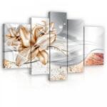 Consalnet Vászonkép, 5 darabos, Liliom 170x100 cm méretben (C5-12609S4A)