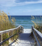 Dimex SANDY BOARDWALK fotótapéta, poszter, vlies alapanyag, 225x250 cm (MS-3-0212)