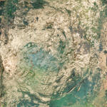 Sverus Fotótapéta Reborn, 208 x 208 cm (JP5-0002WM-SQ-208X208CM)