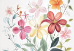 Consalnet Szines rajzolt virágok poszter, fotótapéta, Vlies (200 x 140 cm) (C1-15561VX4)