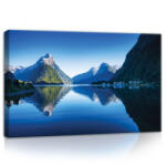 Consalnet Tó a hegyek közt, vászonkép, 60x40 cm méretben (C5-11794O4)