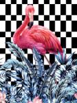 Consalnet Flamingók poszter, fotótapéta, Vlies (184x254 cm, álló) (C1-11150V4A)