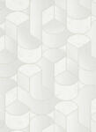 Erismann Törtfehér-ezüst geometriai mintás tapéta (Collage 10384-31) (10384-31)