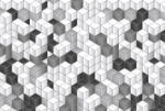 Dimex CUBE BLOCKS fotótapéta, poszter, vlies alapanyag, 375x250 cm (MS-5-0301)