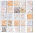 GRACE Csempematrica, 3D Öntapadós falpanel, Márvány mozaik, 30x30 cm (TPWP564)