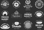 Dimex Vlies Fotótapéta - Bakery Shop Labels - 375x250 cm (MS-5-2084)