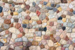 Dimex Vlies Fotótapéta - colorful stone wall - 375x250 cm (MS-5-2369)