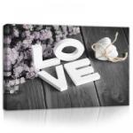 Consalnet LOVE, vászonkép, 60x40 cm méretben (C5-11722O4)