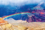 Dimex Vlies Fotótapéta - Rainbow over Grand Canyon - 375x250 cm (MS-5-3022)