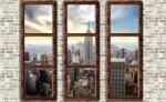 Consalnet Kilátás New York-ra poszter, fotótapéta (208 x 146 cm) (C1-2832VEXL)