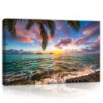 Consalnet Tenger a naplementében, vászonkép, 60x40 cm méretben (C5-11748O4)