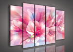 Consalnet Vászonkép, 5 darabos Virág minta 150x100 cm méretben (C5-304S12)