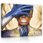 Consalnet Vászonkép, Kék takarás, 100x75 cm méretben (C5-13970O1)