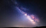 Dimex Vlies Fotótapéta - Night Milky Way - 375x250 cm (MS-5-2282)