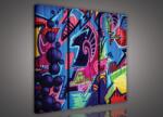 Consalnet Graffiti, 3 darabos vászonkép, 90x80 cm méretben (C5-20207S6)